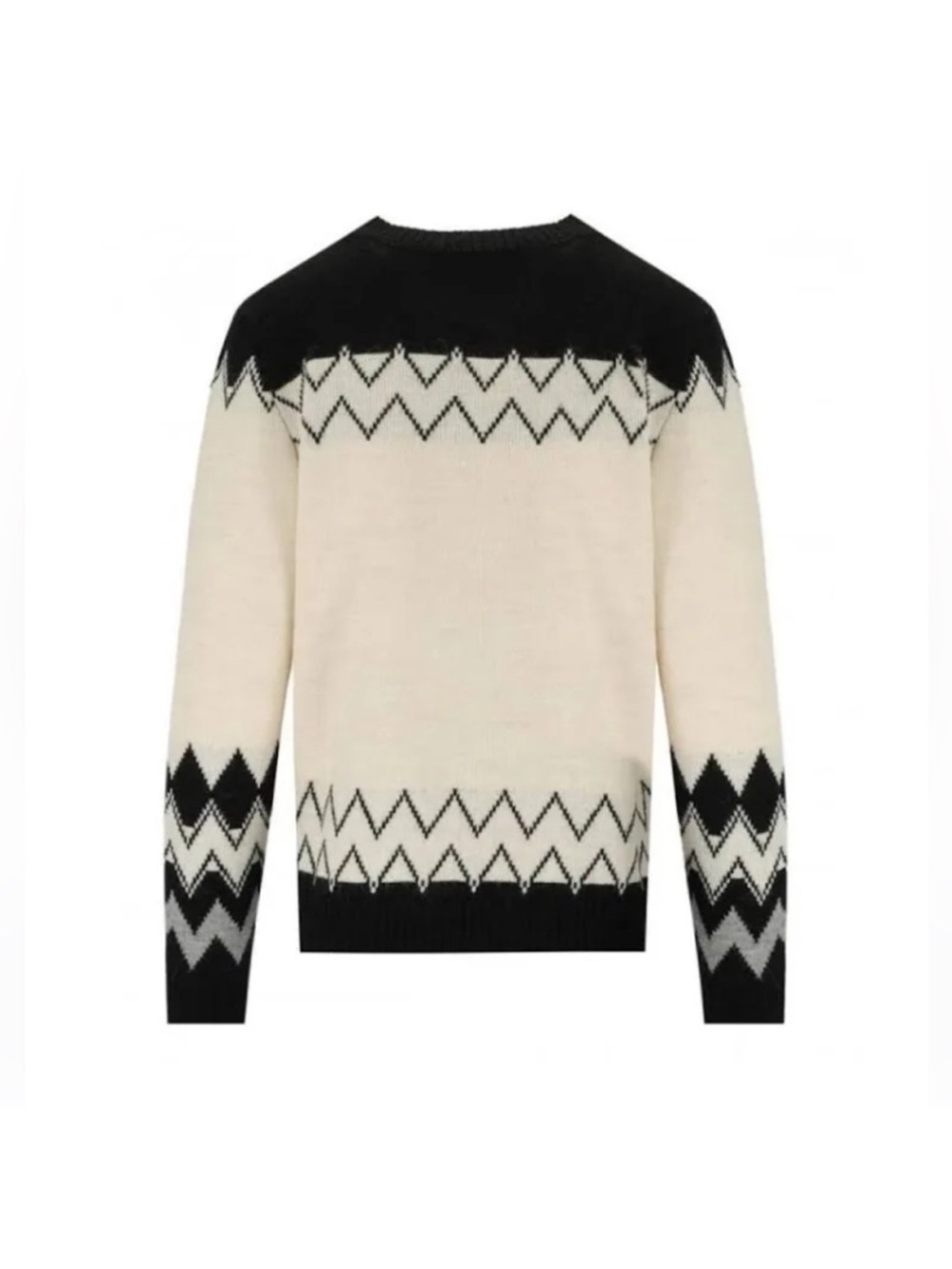 NWT WEEDWEND MAX MARA Taiga Ski-Motif sweater with a pattern - Picture 11 of 12